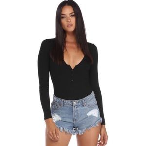 Windsor Button Up Bodysuit